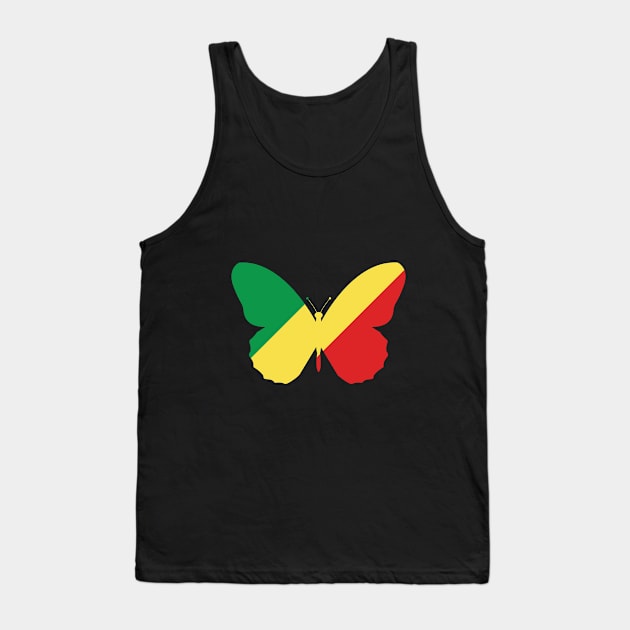 Flag of the Republic of the Congo Tank Top by Wickedcartoons